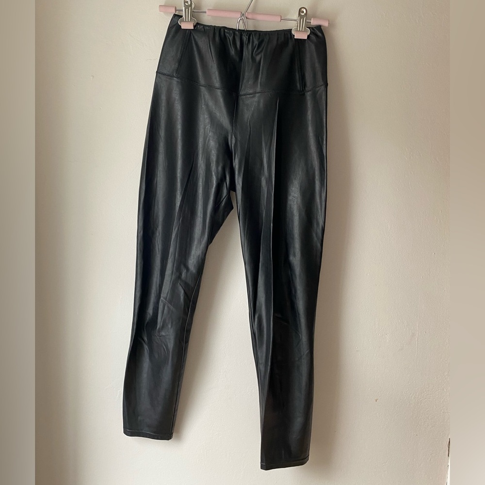 Wilfred Faux Leather Leggings, Size S